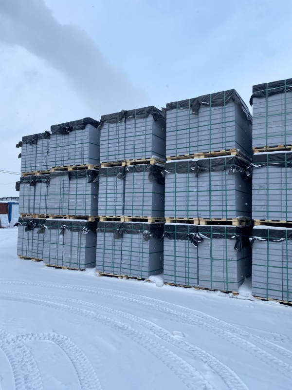 Хранение газобетонных блоков 